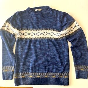 Vintage men’s Sweater SZ M 90’s Crew Neck ski grandpacore winter